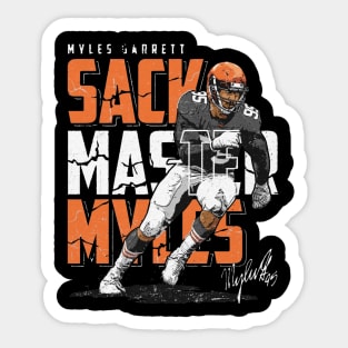 Myles Garrett Cleveland Sack Master Myles Sticker